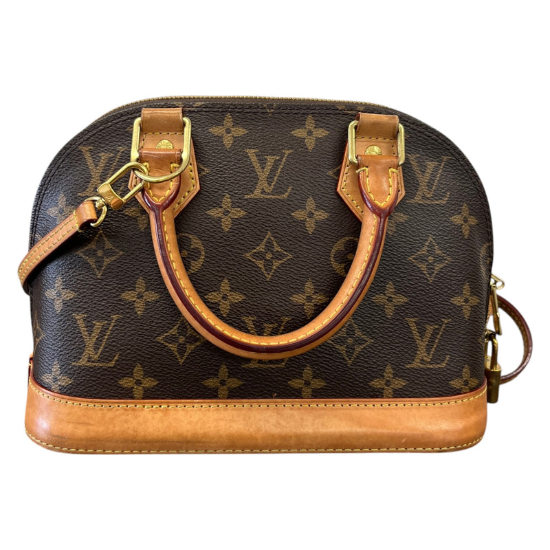 Women's Monogram Alma BB Handbag Brown
