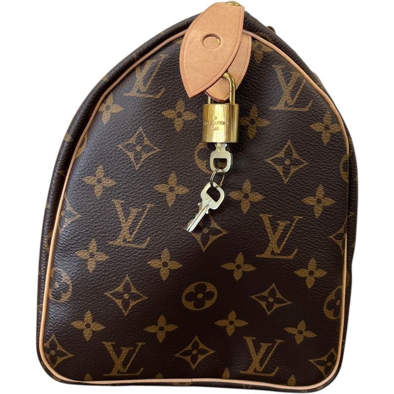 Women's Monogram Speedy 30 Bag Brown