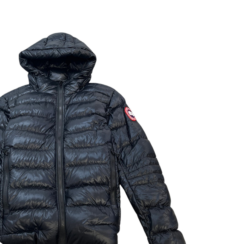 Men's Crofton Hoody Down Jacket Navy Size L