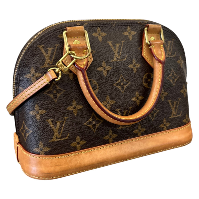 Women's Monogram Alma BB Handbag Brown