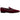 Men's Embroidered Logo Loafers Burgundy Size EU 45 / UK 11