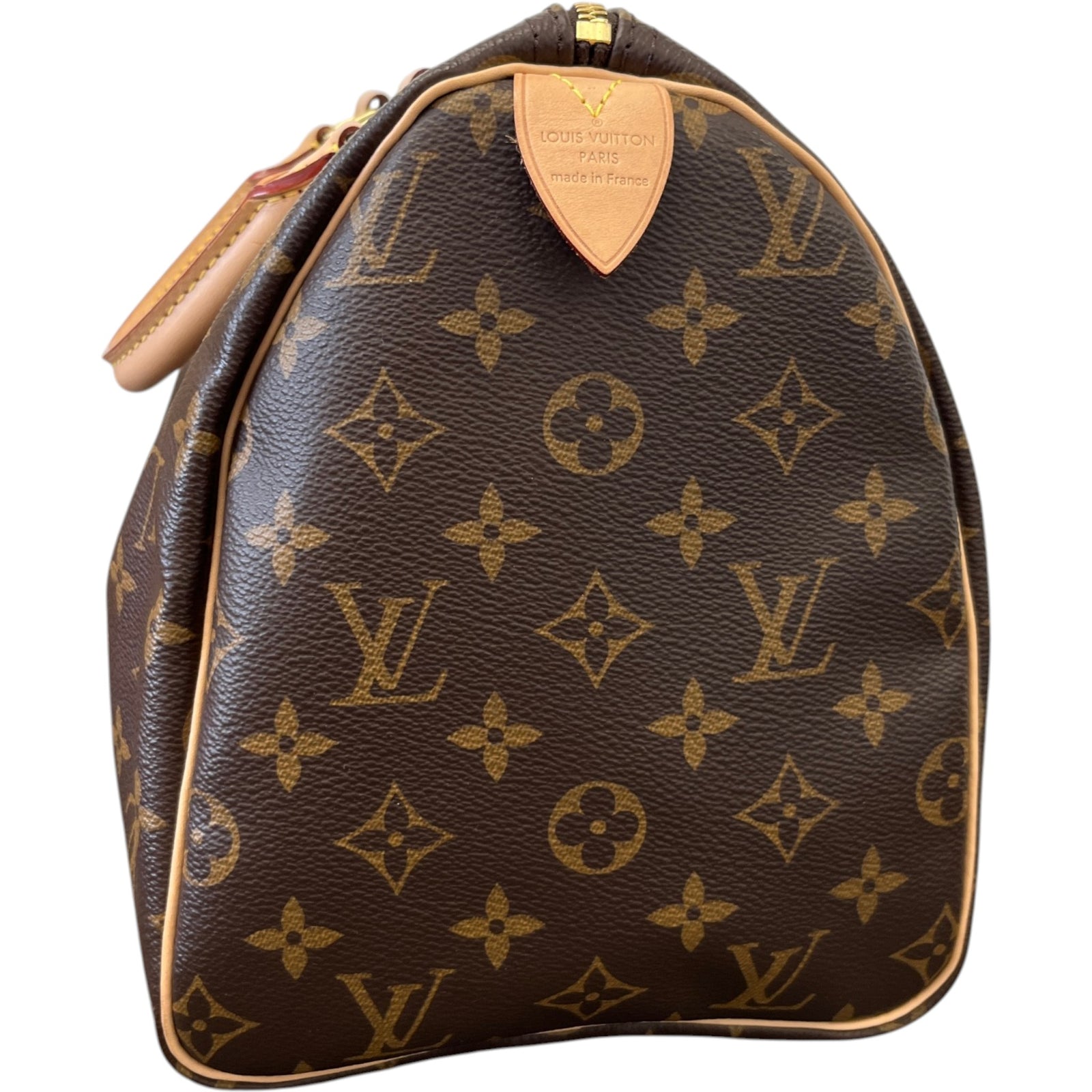 Women's Monogram Speedy 30 Bag Brown - Photo 7