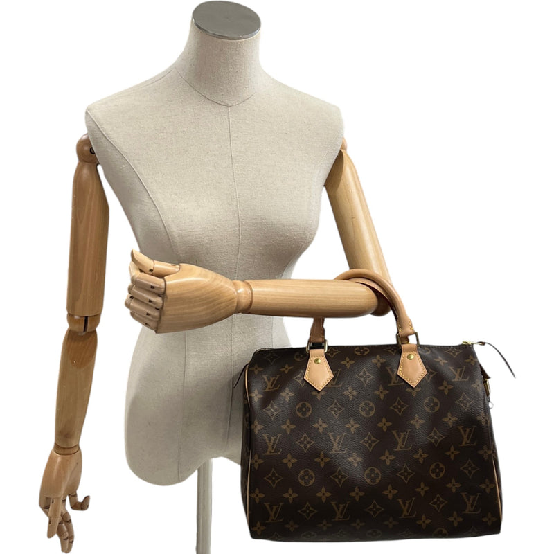 Women's Monogram Speedy 30 Bag Brown