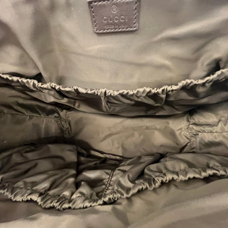 Men's GG Supreme Changing Baby Travel Bag Beige