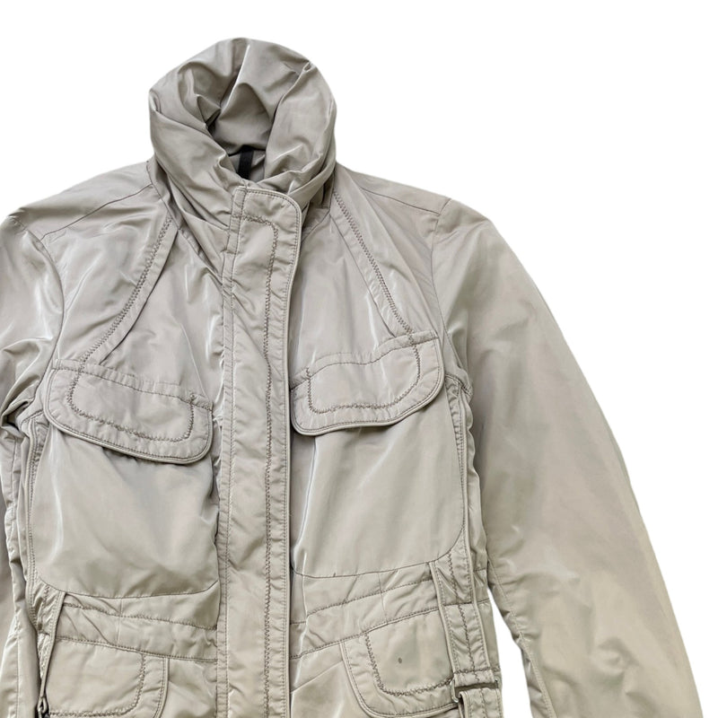 Women's Tissu Jacket Beige Size 1 / UK 10