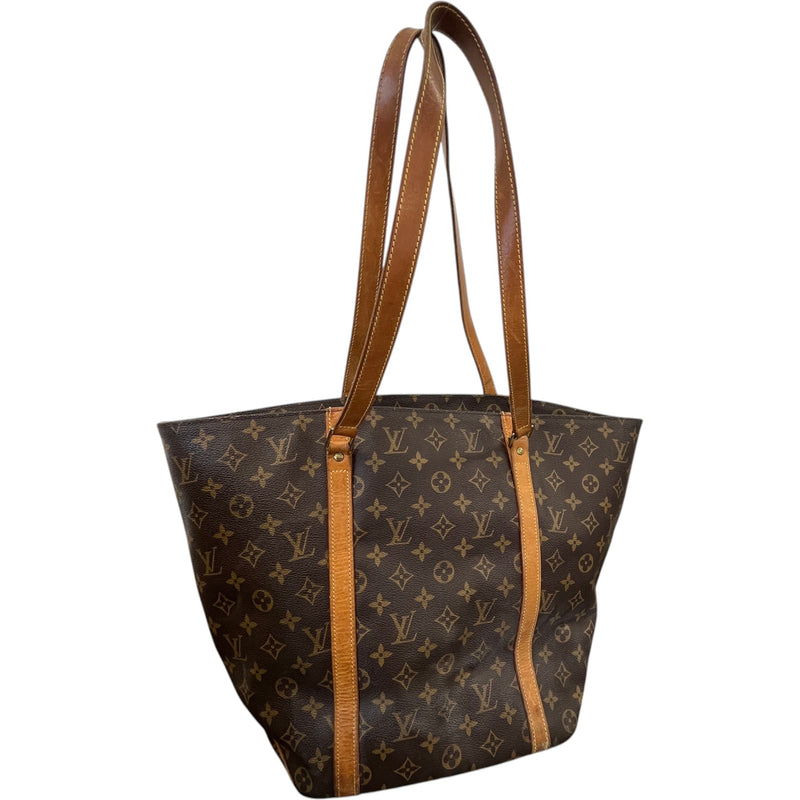 Women's Monogram Sac Plat Bag Brown