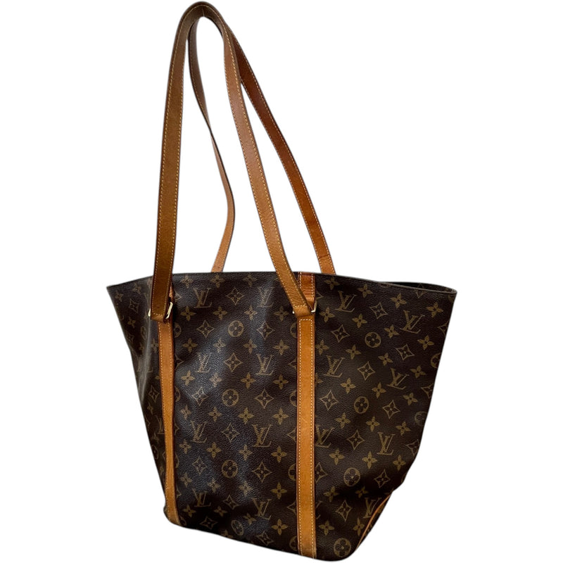 Women's Monogram Sac Plat Bag Brown