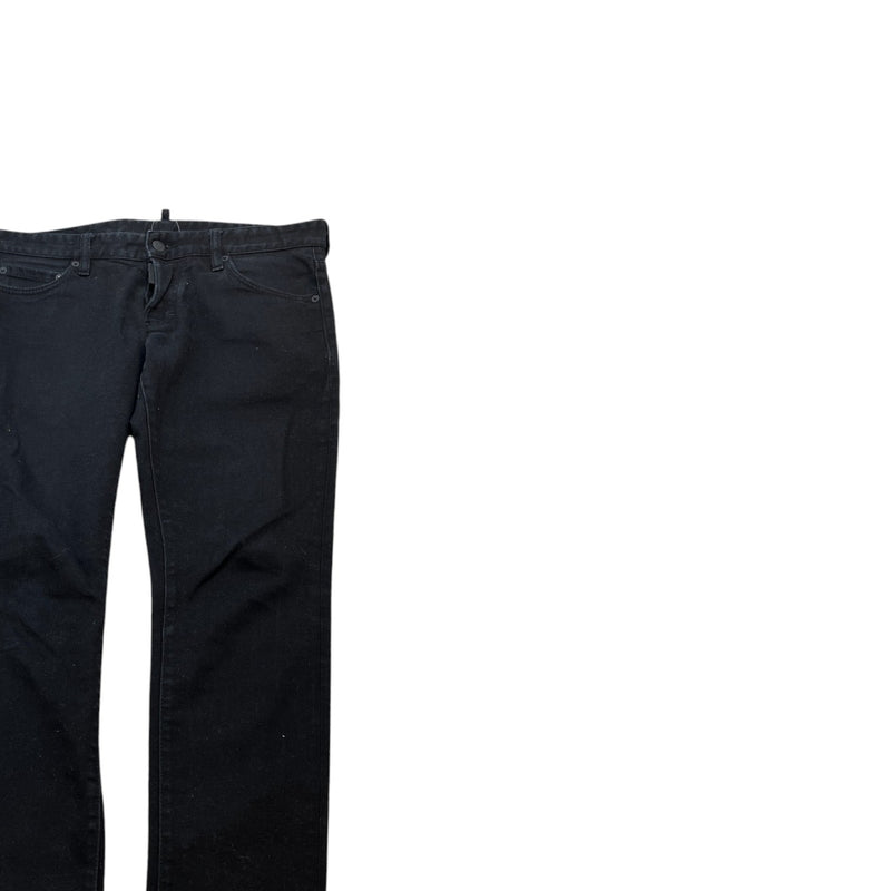 Men's Slim Fit Jeans Black Size IT 48 / UK 32