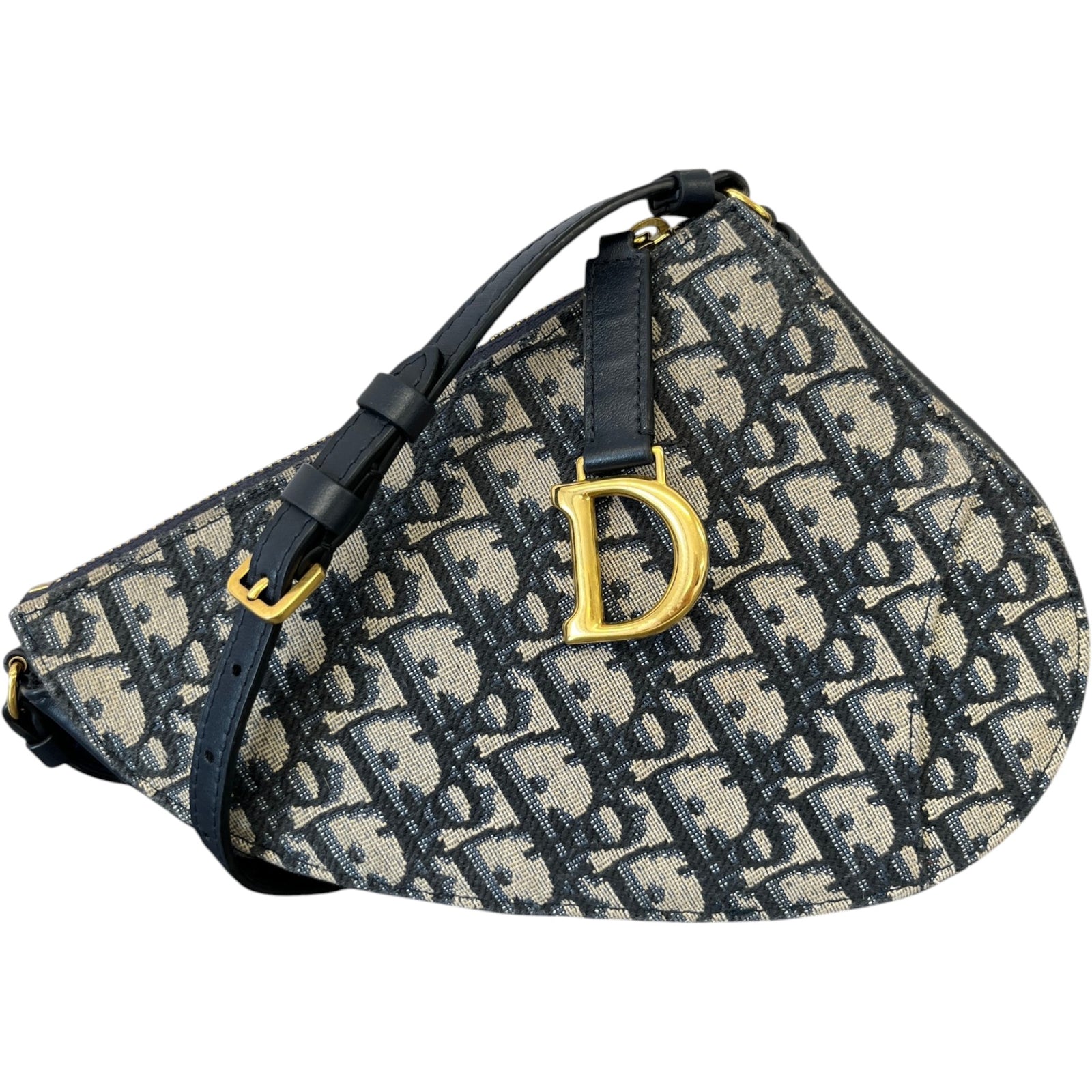 Women's Saddle Rodeo Pouch Bag Navy - Photo 1