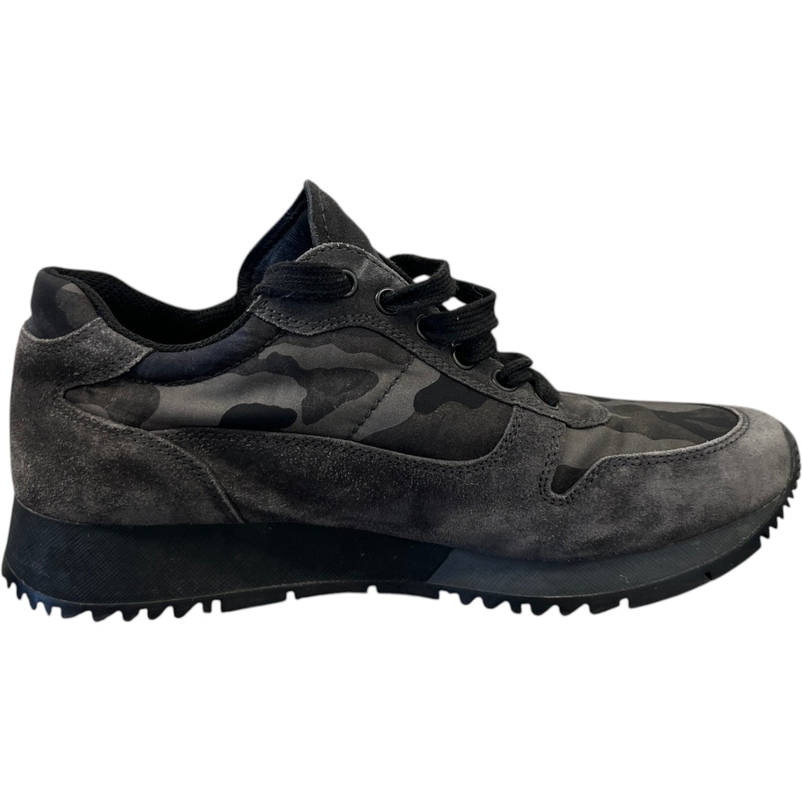Women's Runner Camo Low Trainers Black Size EU 35.5 / UK 2.5 - Photo 4