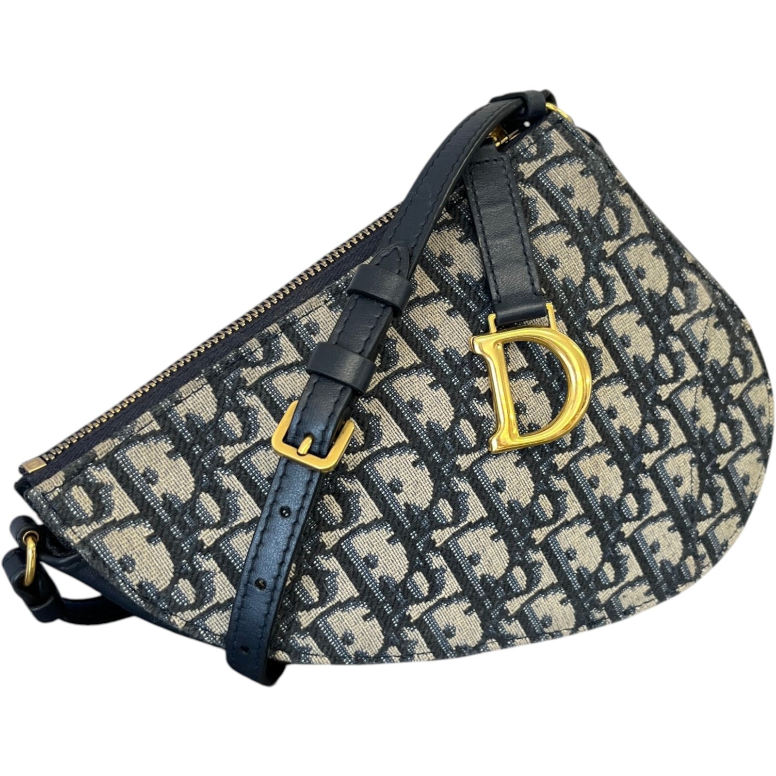 Women's Saddle Rodeo Pouch Bag Navy - Photo 4