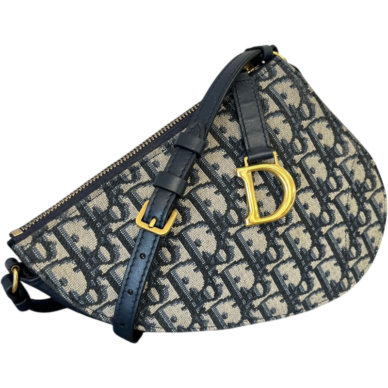 Women's Saddle Rodeo Pouch Bag Navy