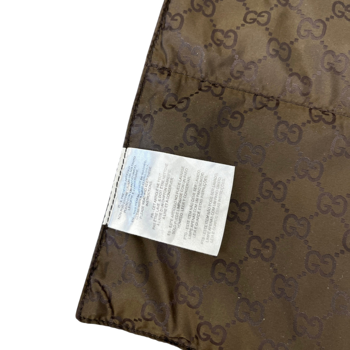 Men's GG Supreme Changing Baby Travel Bag Beige - Photo 15