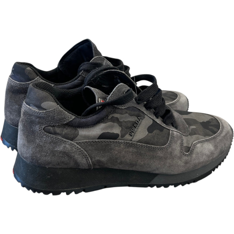 Women's Runner Camo Low Trainers Black Size EU 35.5 / UK 2.5