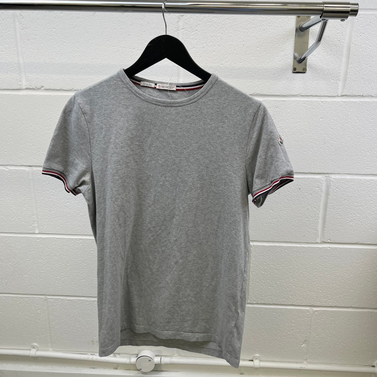 Men's Maglia T-Shirt Grey Size M - Photo 9