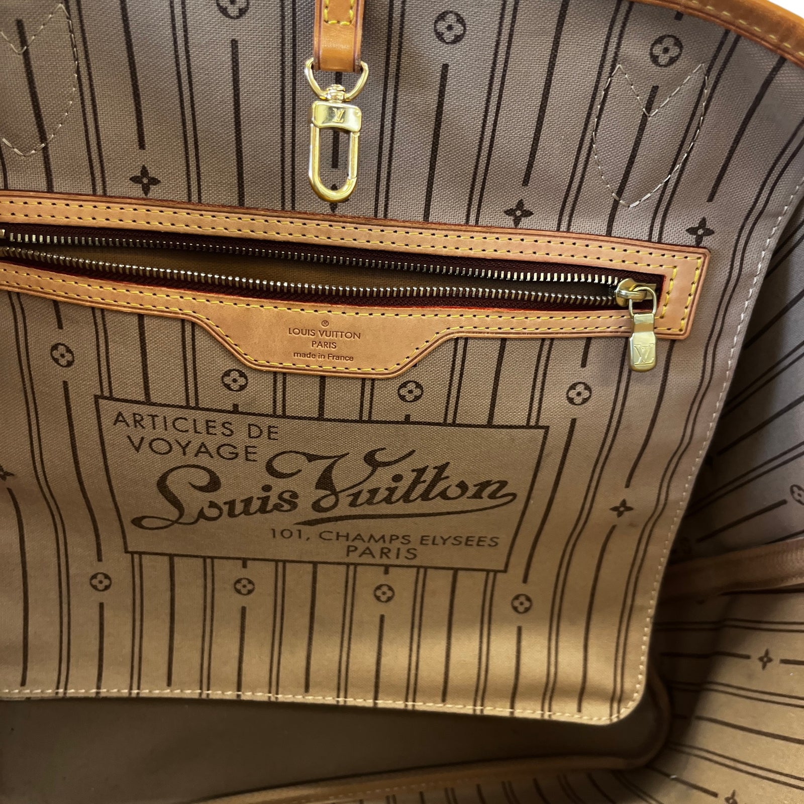 Women's Monogram Neverfull Mm Bag Brown - Photo 12
