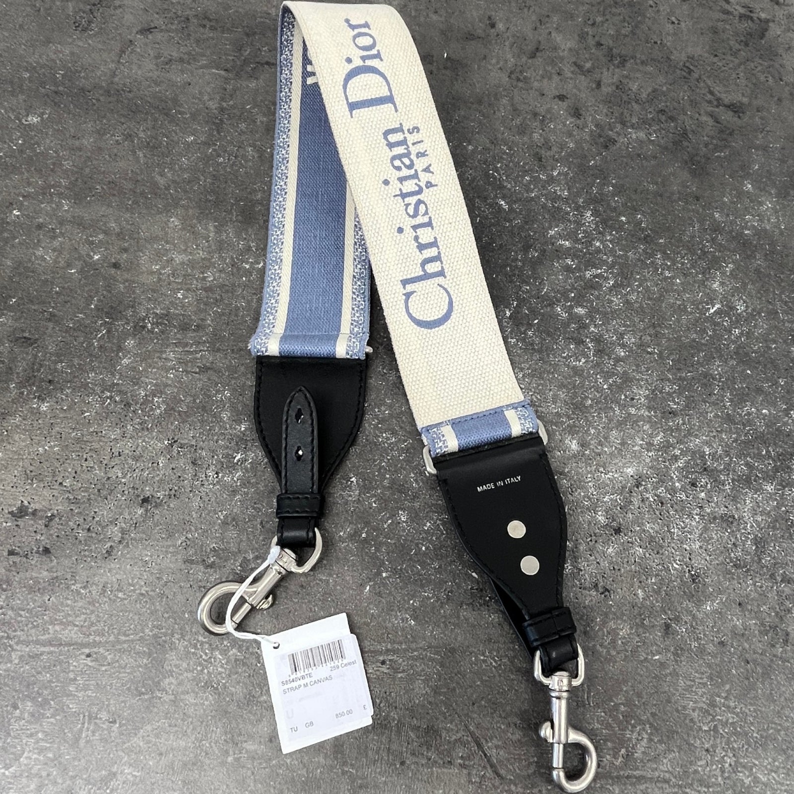 Women's Embroidered Logo Strap Blue - Photo 6