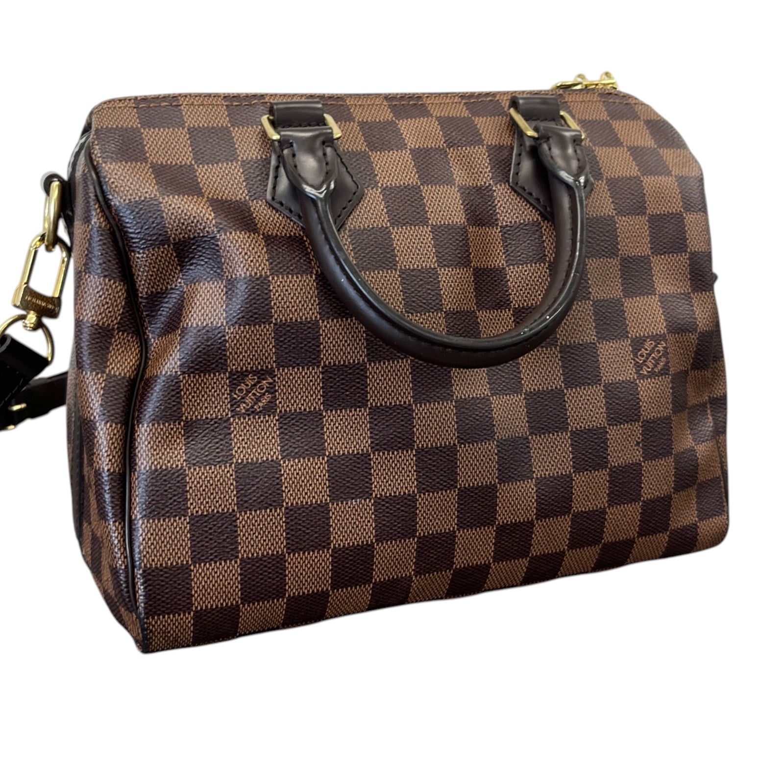 Women's Damier Ebene Speedy 25 Handbag Brown - Photo 8