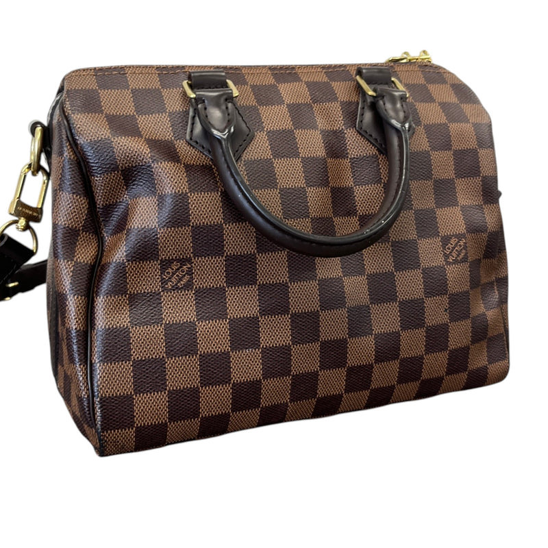 Women's Damier Ebene Speedy 25 Handbag Brown