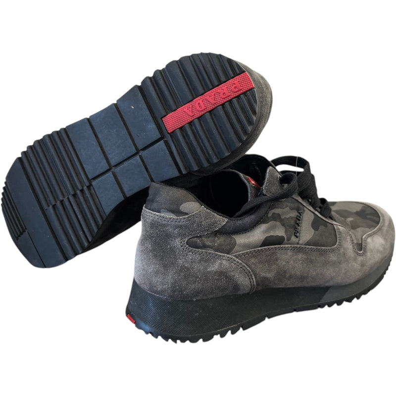 Women's Runner Camo Low Trainers Black Size EU 35.5 / UK 2.5