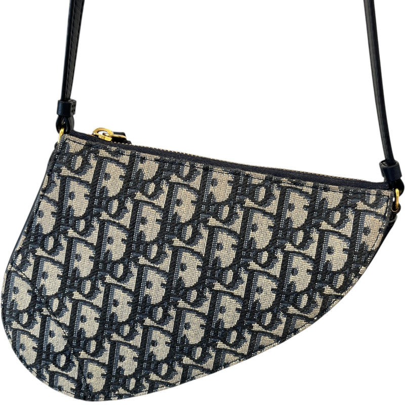 Women's Saddle Rodeo Pouch Bag Navy