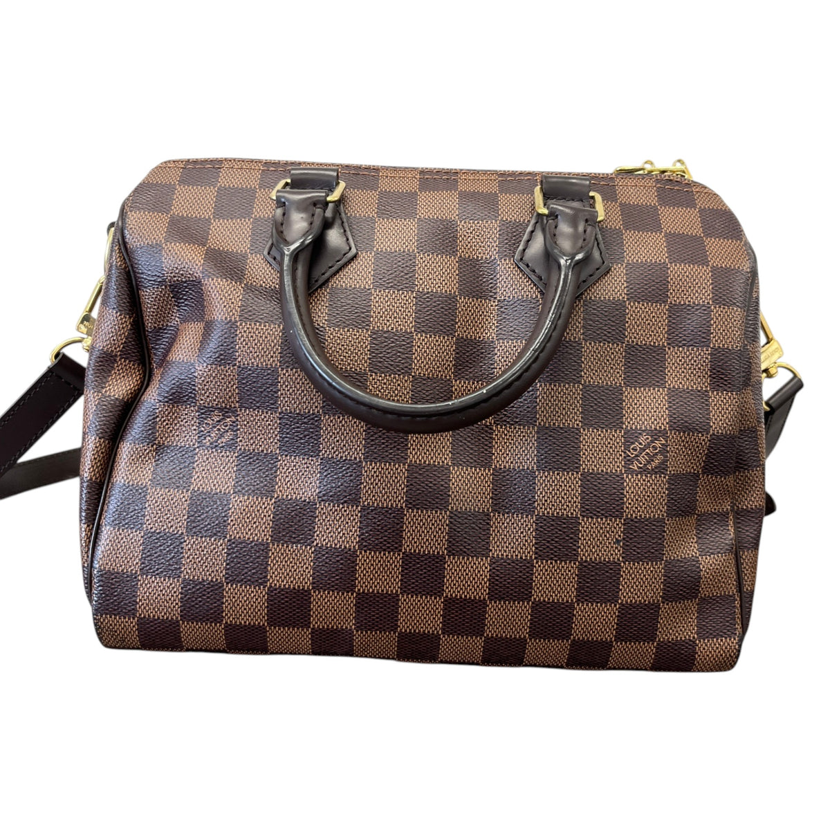 Women's Damier Ebene Speedy 25 Handbag Brown - Photo 3