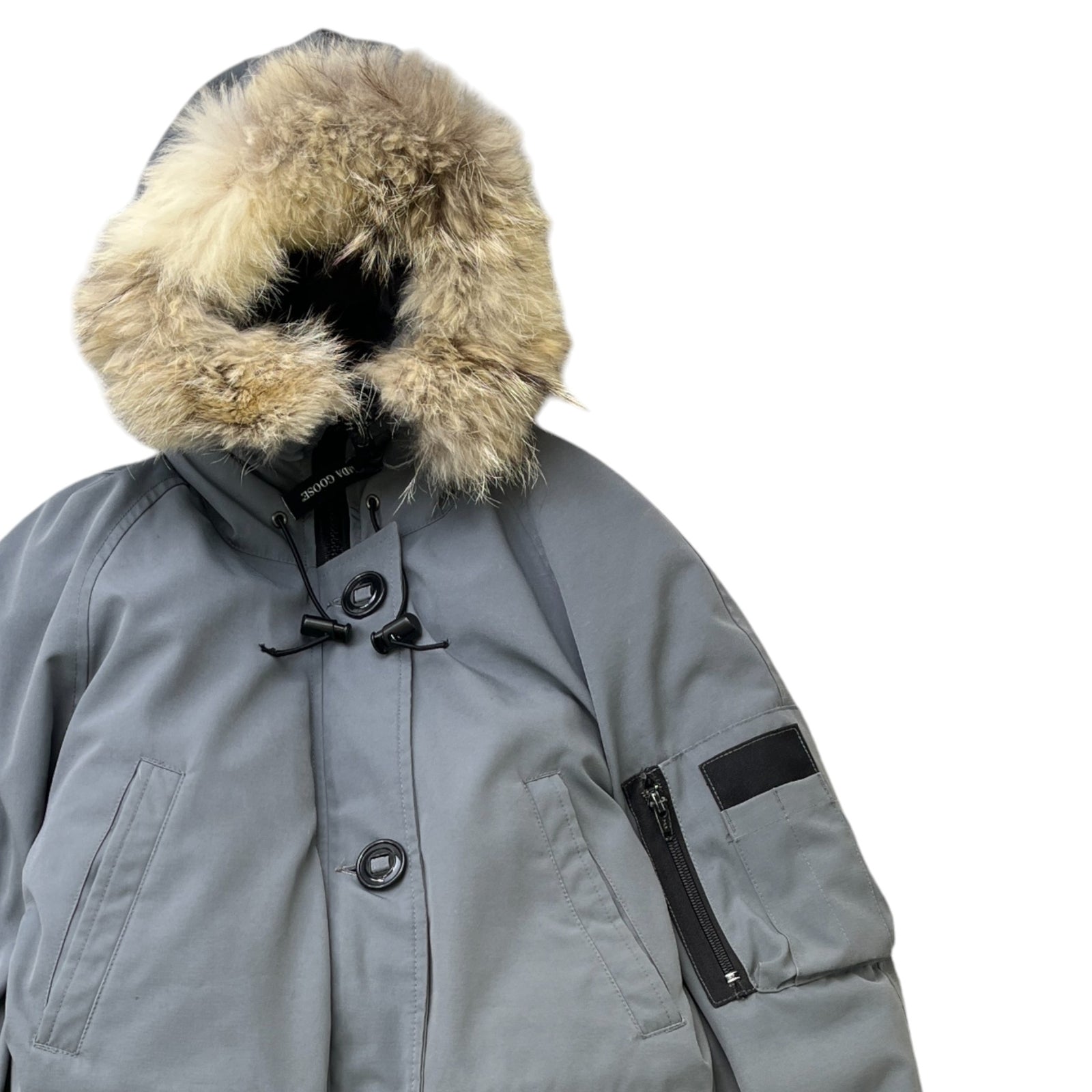Women's Chilliwack Bomber Down Jacket Grey Size S - Photo 3