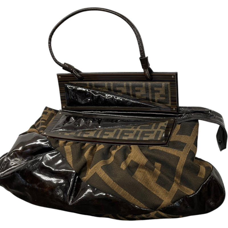Women's Tobacco Zucca Convertible Handbag Brown