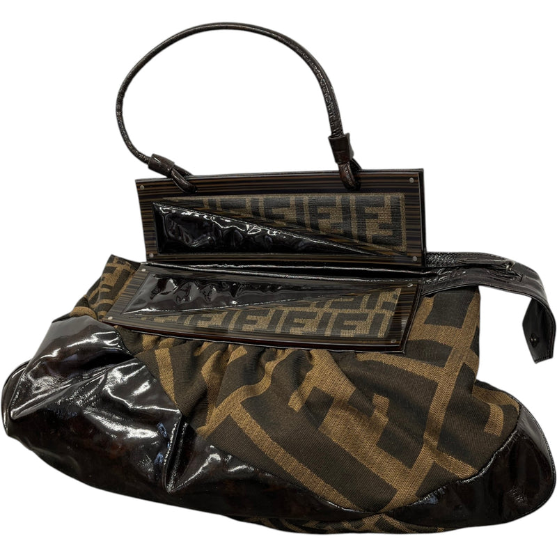 Women's Tobacco Zucca Convertible Handbag Brown