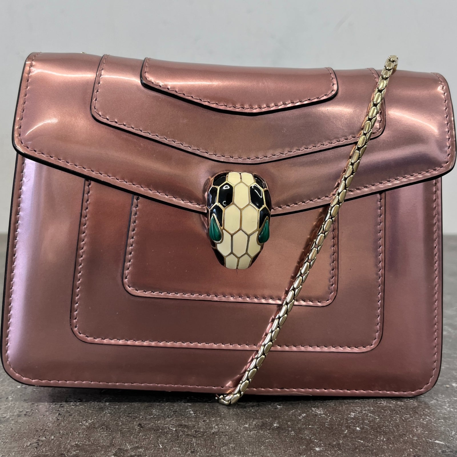 Women's Serpenti Forever Crossbody Bag Pink - Photo 12