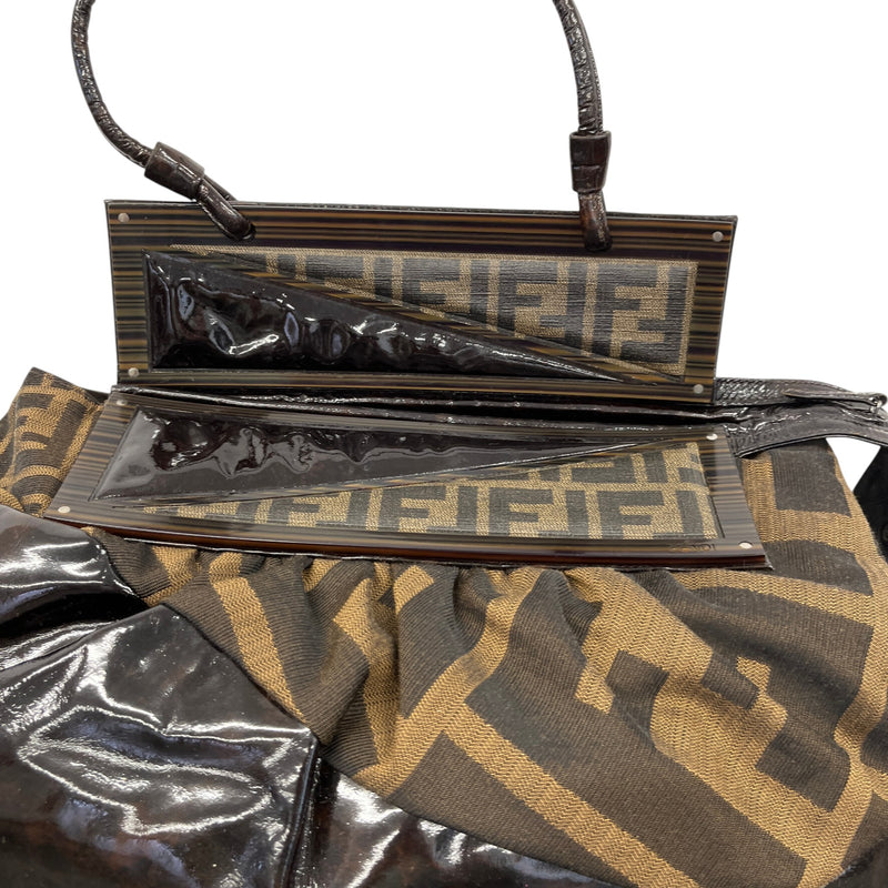 Women's Tobacco Zucca Convertible Handbag Brown