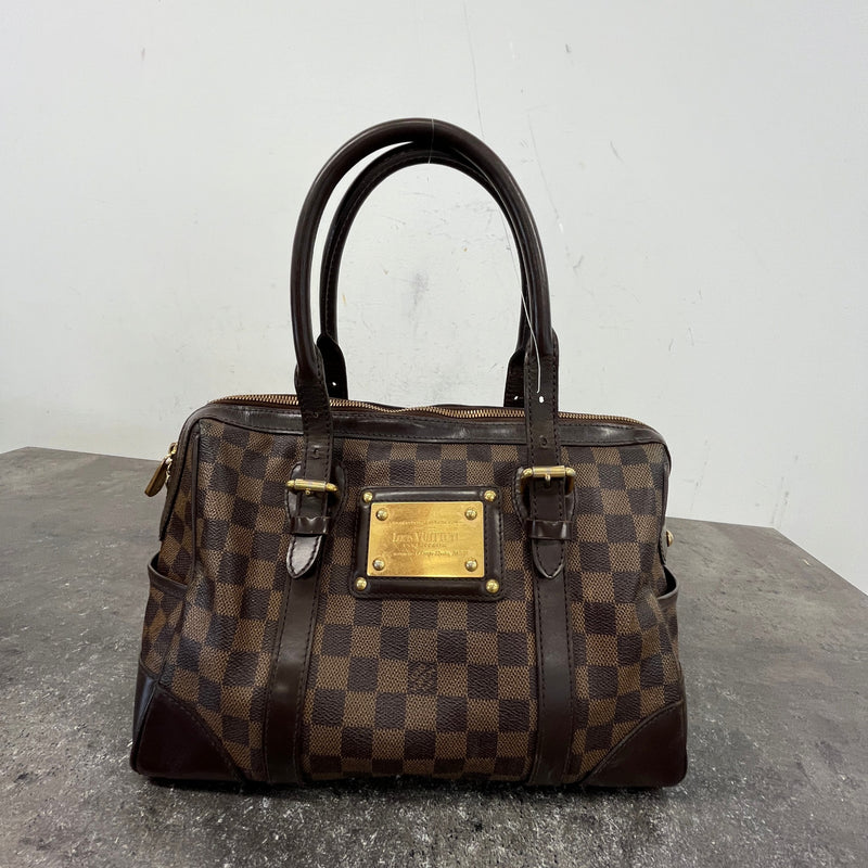 Women's Damier Ebene Berkeley Handbag Brown