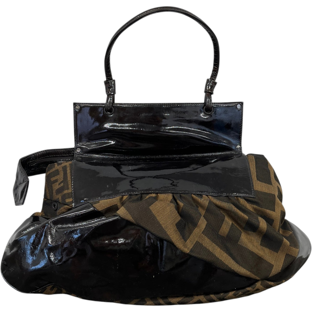 Women's Tobacco Zucca Convertible Handbag Brown - Photo 2