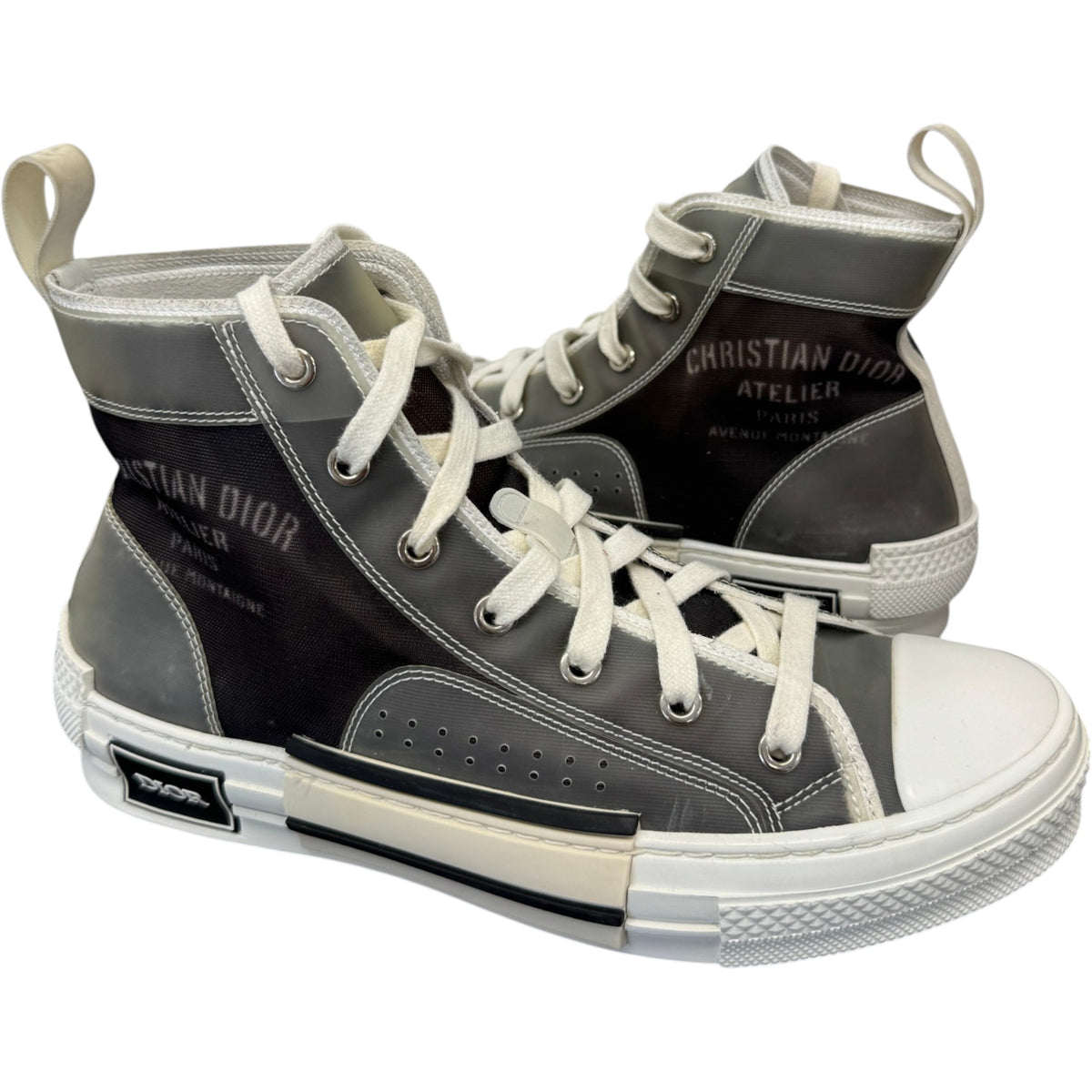 Women's B23 High Trainers Grey Size UK 7 / EU 40 - Photo 3