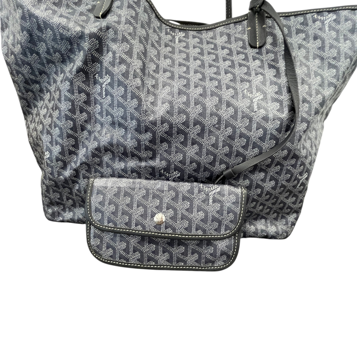 Women's Saint Louis Tote Handbag Grey - Photo 11