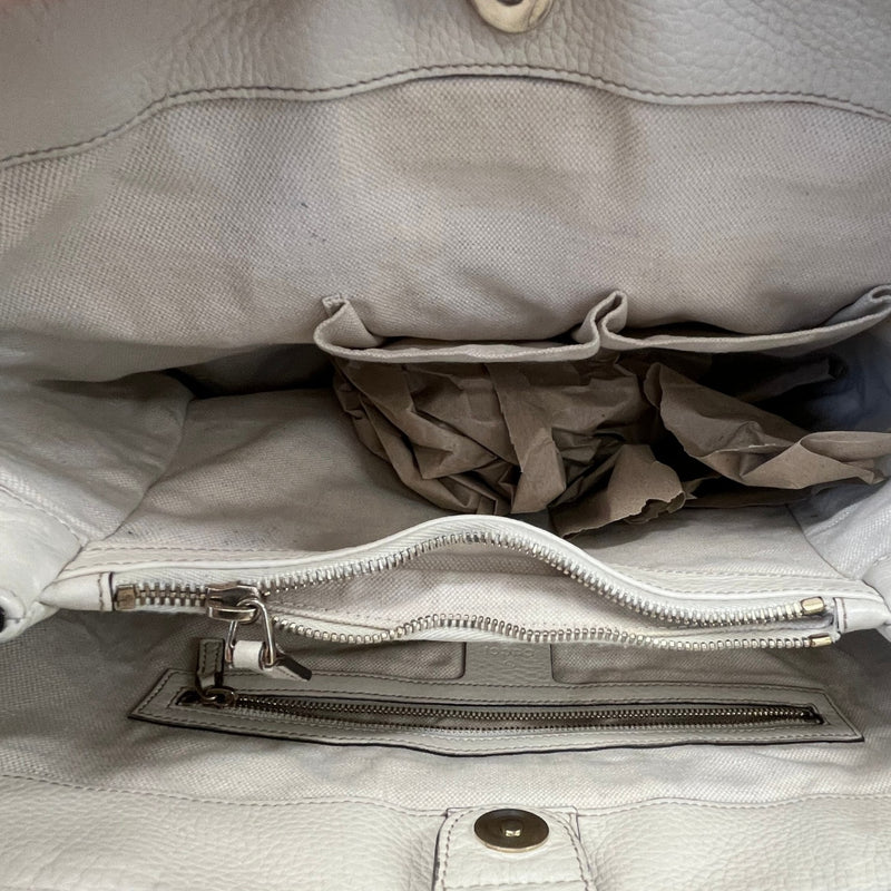 Women's Diana Bamboo Tote Handbag Beige