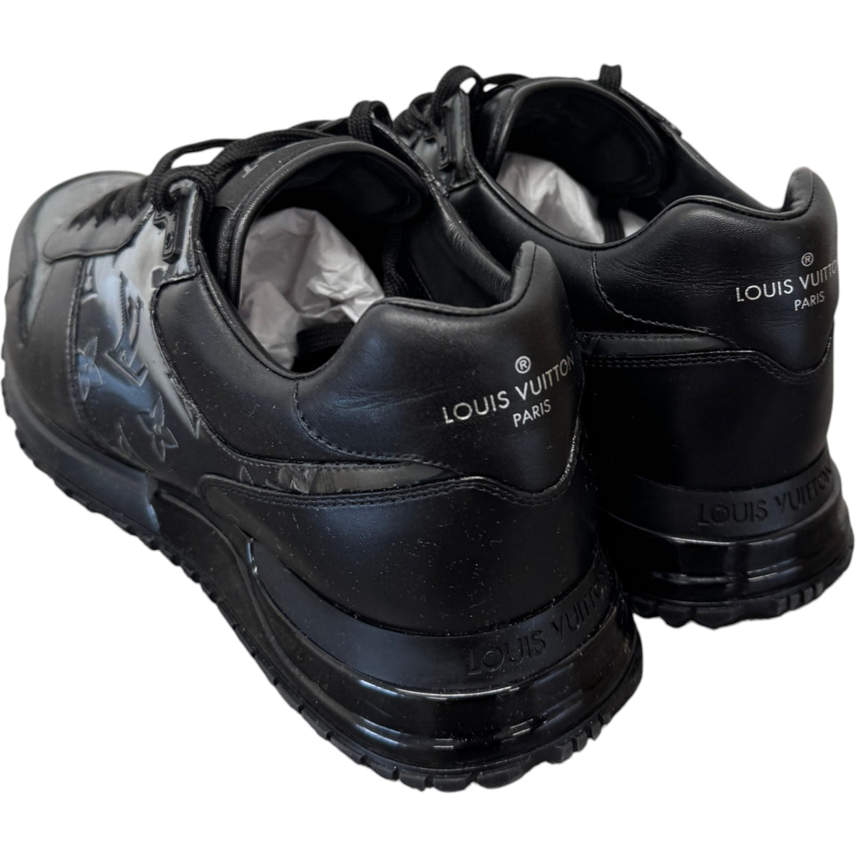 Men's Run Away Low Trainers Black Size UK 7 / EU 41 - Photo 8