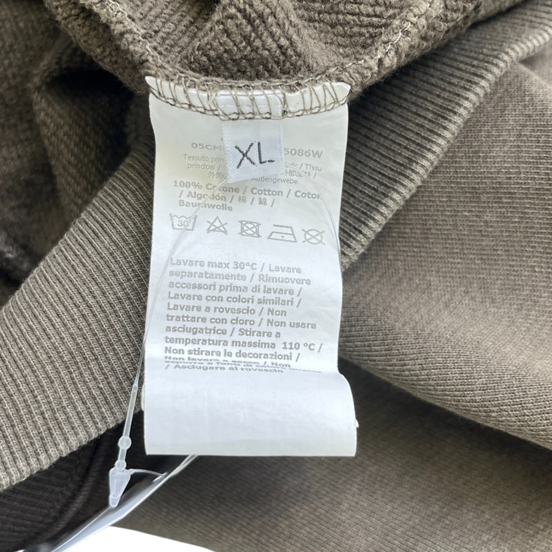 Men's Goggle Full-Zip Hoodie Khaki Size XL