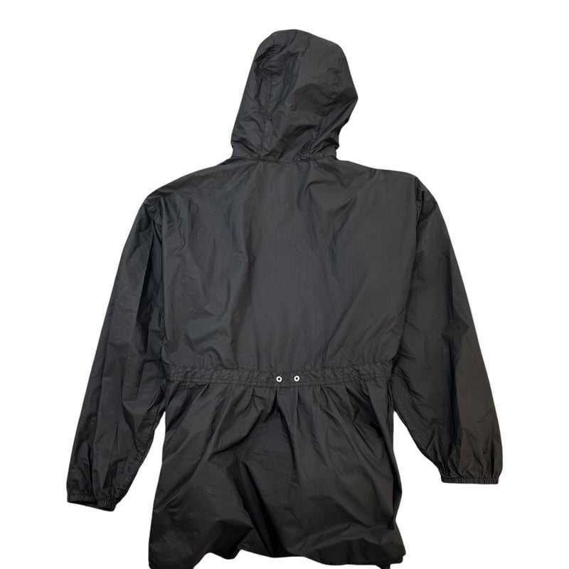 Women's Sarcelle Ruffled Peplum Windbreaker Black Size UK 18-20