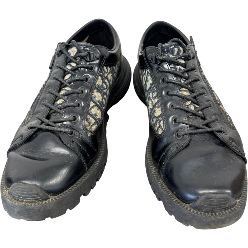 Men's Combat Derby Low Trainers Black Size UK 8 / EU 42