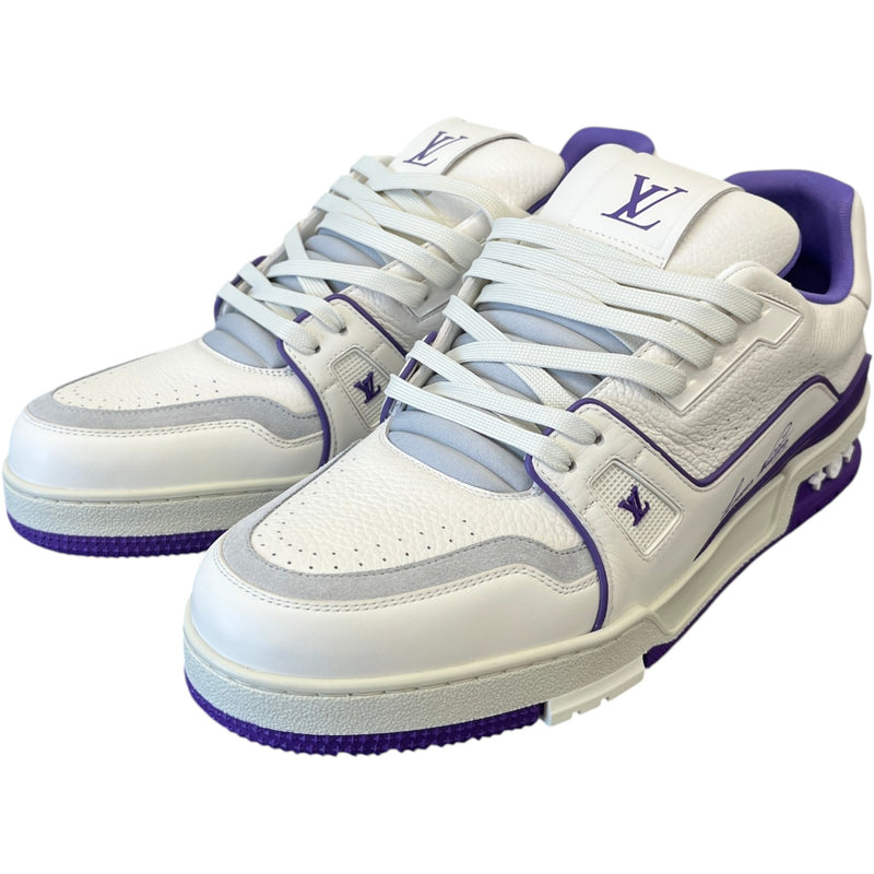 Men's LV Low Trainers White Size UK 10 / EU 44