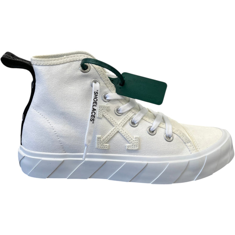 Men's Vulcanised High Trainers White Size EU 40 / UK 6