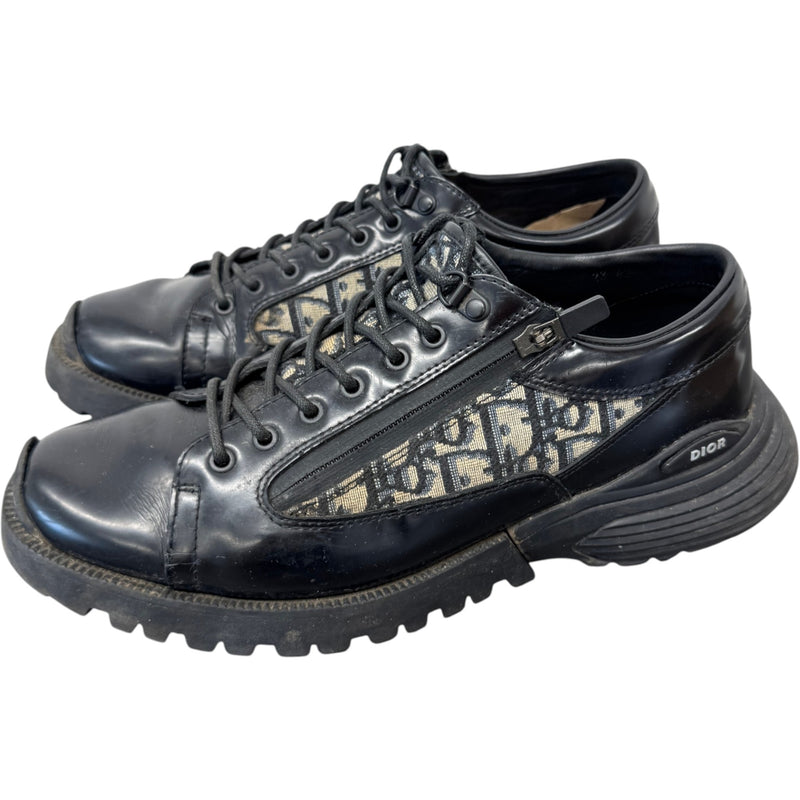 Men's Combat Derby Low Trainers Black Size UK 8 / EU 42