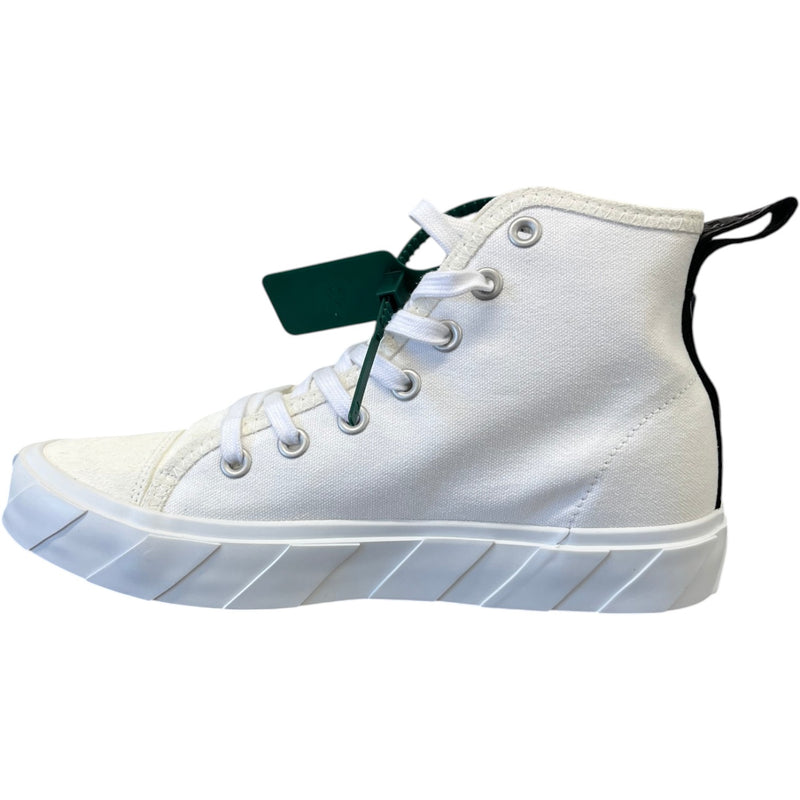 Men's Vulcanised High Trainers White Size EU 40 / UK 6