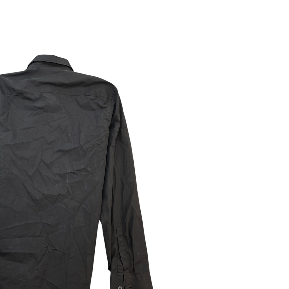 Men's Signature Plague Logo Long Sleeve Shirt Black Size S - Photo 4