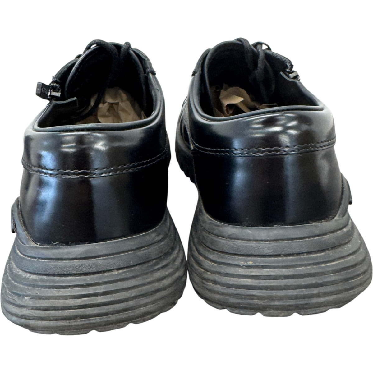 Men's Combat Derby Low Trainers Black Size UK 8 / EU 42 - Photo 9
