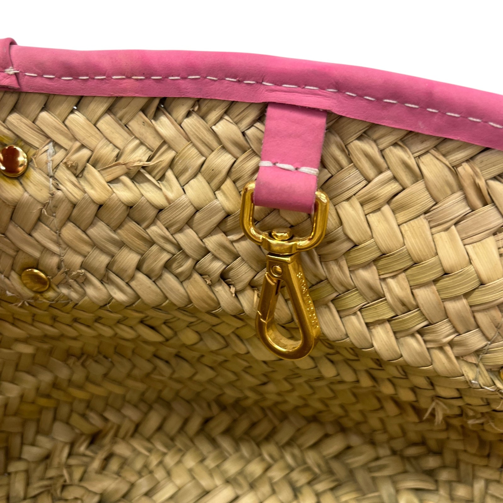 Women's Le Petit Panier Soli Handbag Pink - Photo 12
