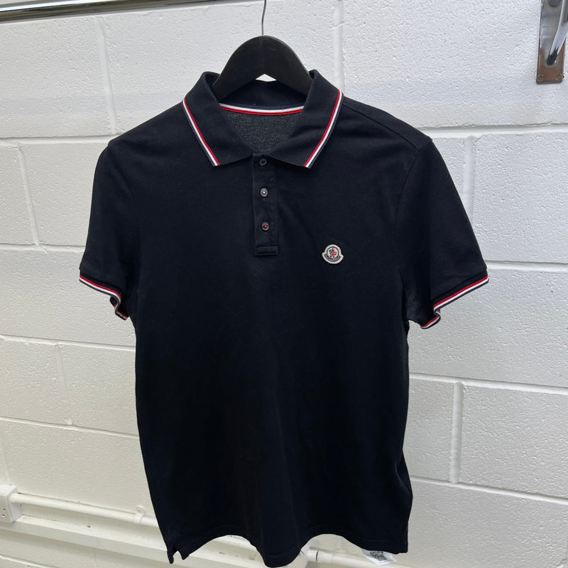 Men's Maglia Polo Shirt Black Size M