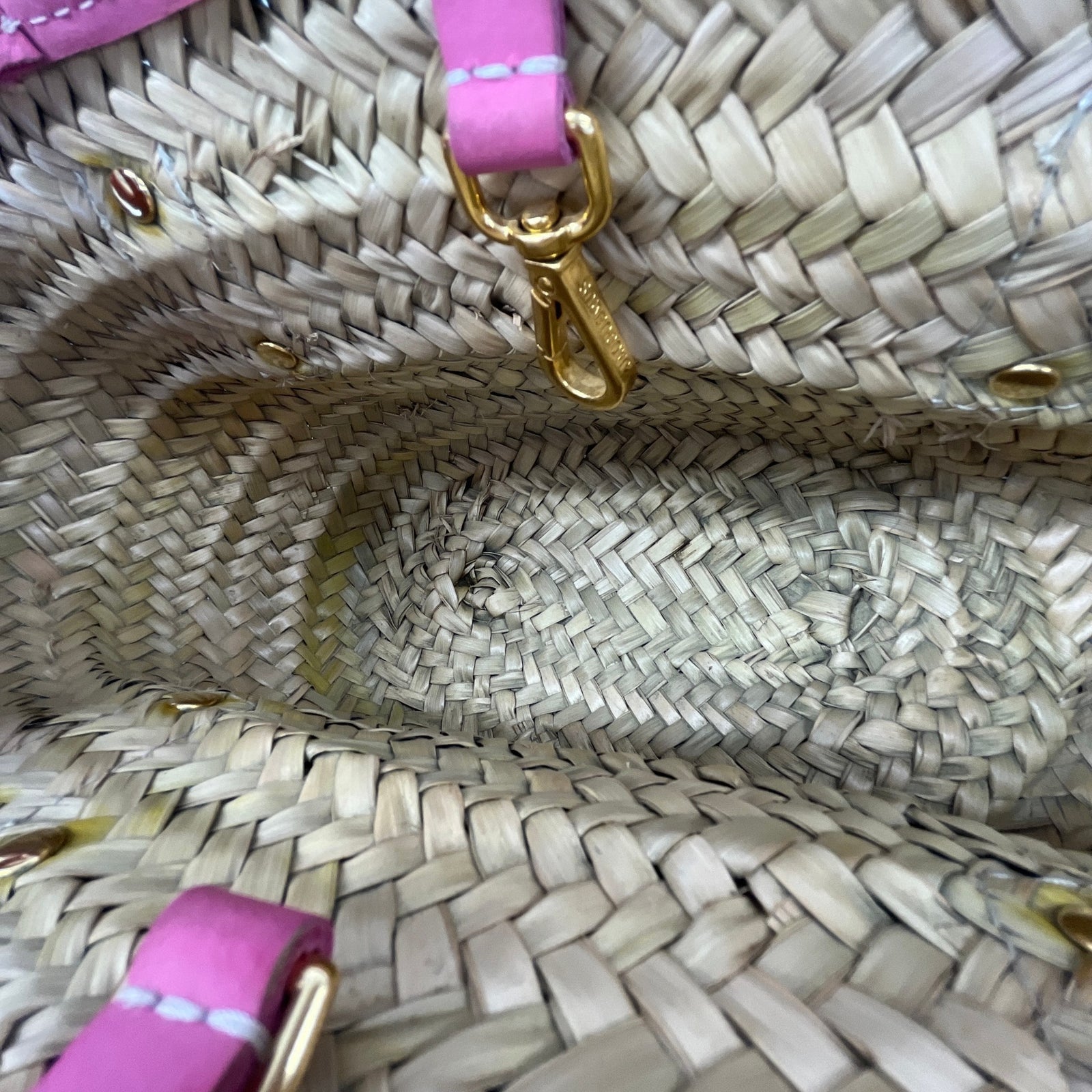 Women's Le Petit Panier Soli Handbag Pink - Photo 13