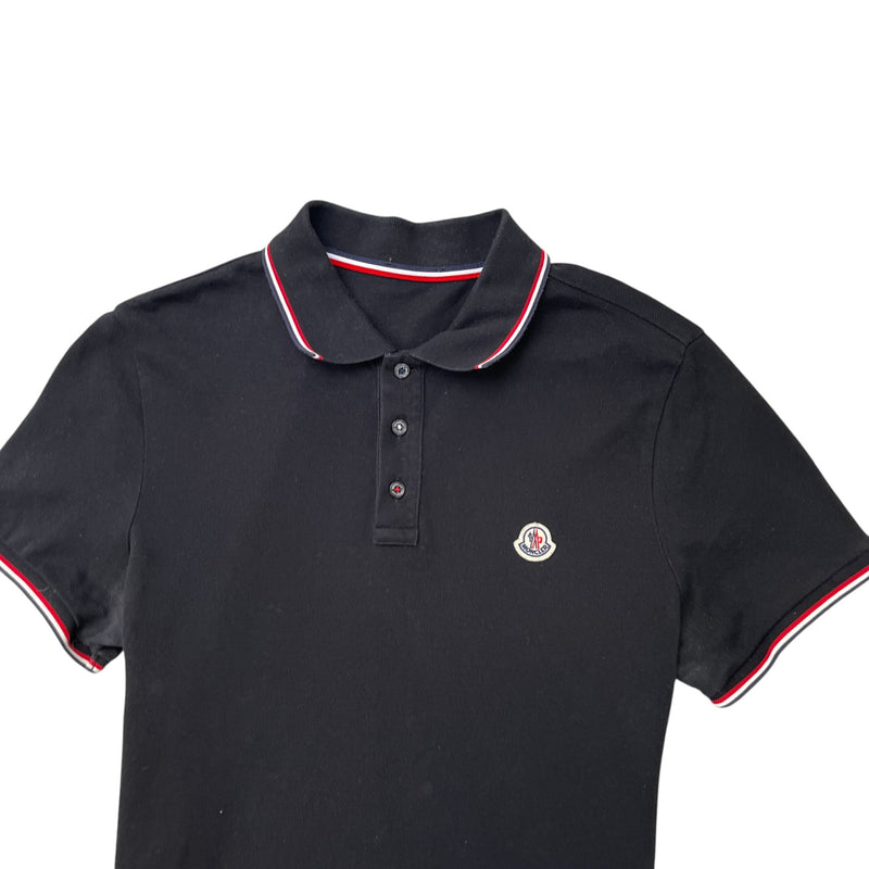 Men's Maglia Polo Shirt Black Size M